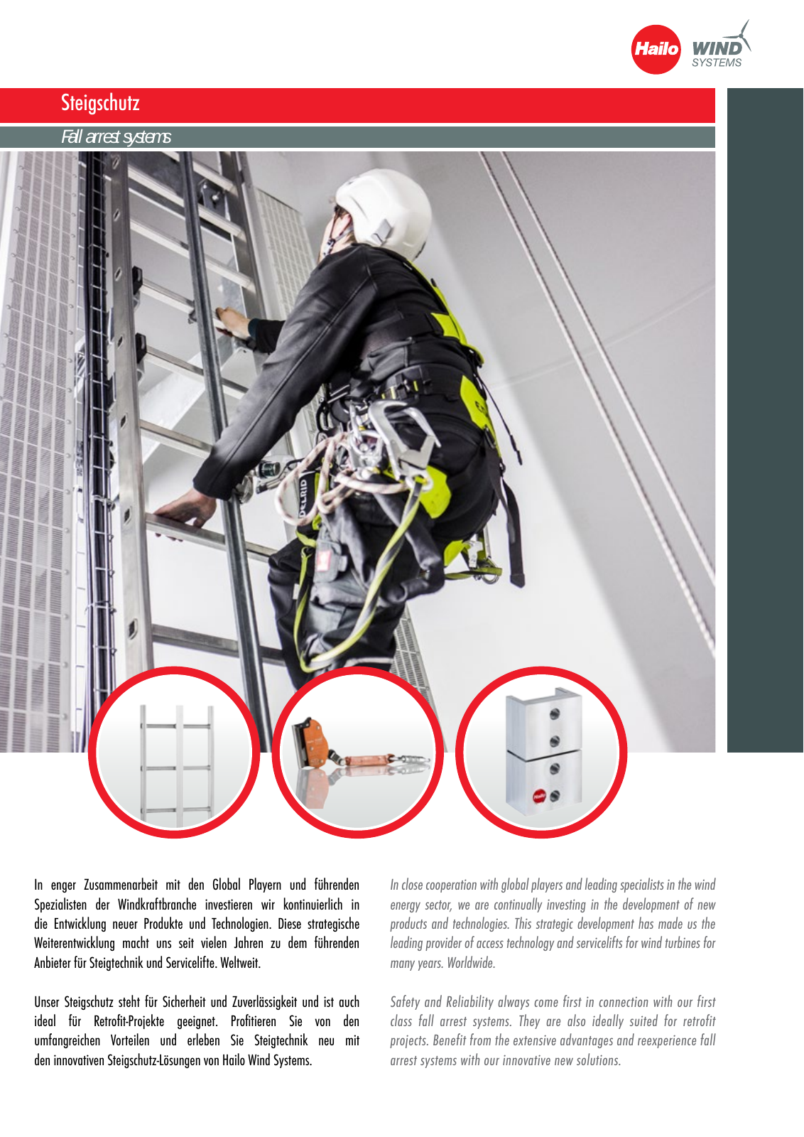 Vorschau Hailo Wind Systems Katalog/Catalog v09/22 Seite 11